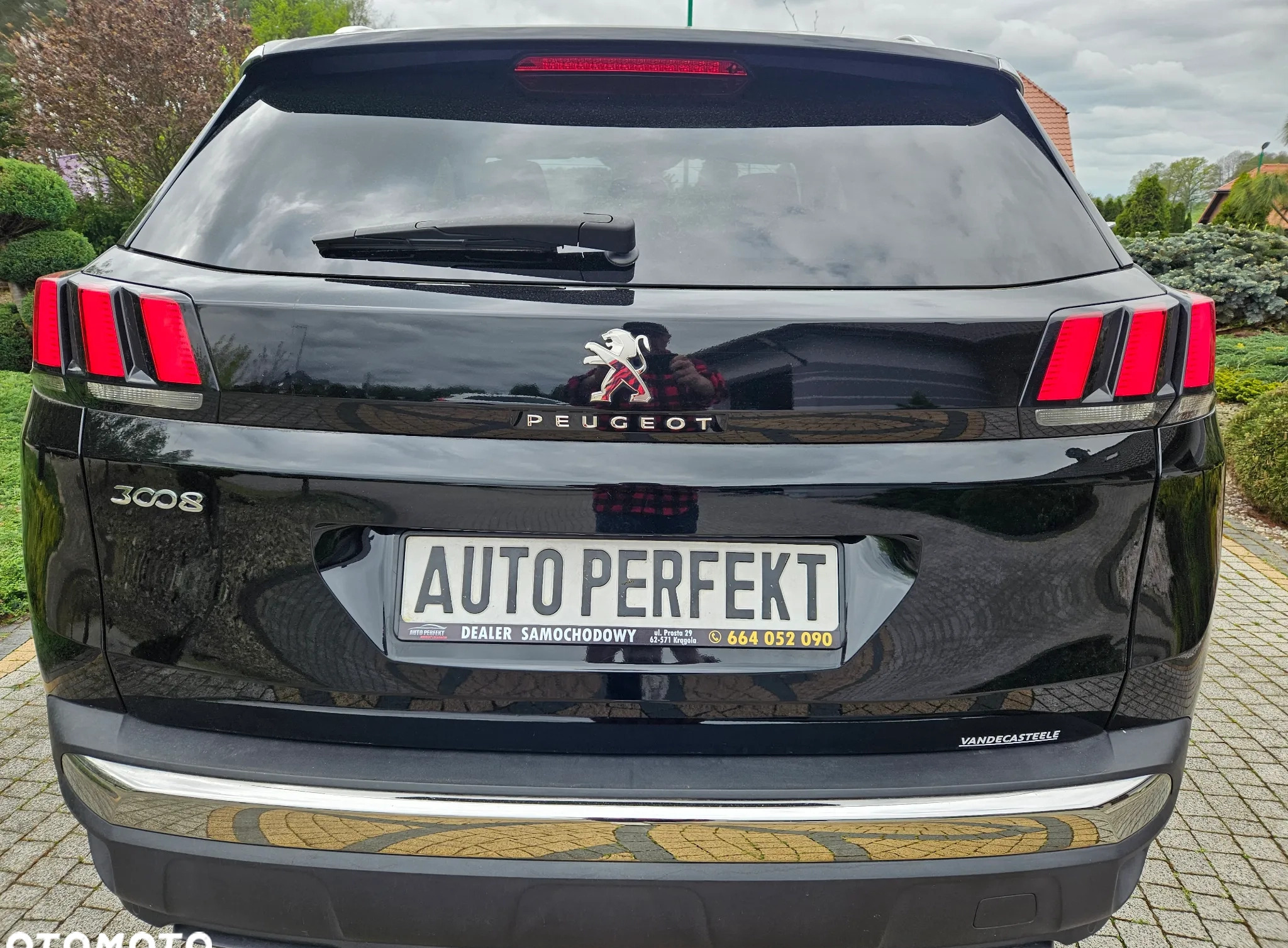 Peugeot 3008 cena 74900 przebieg: 69000, rok produkcji 2019 z Mosina małe 211